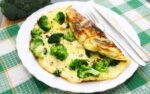Omelete de Brócolis com Queijo