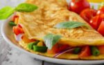 Omelete Recheada Pizza
